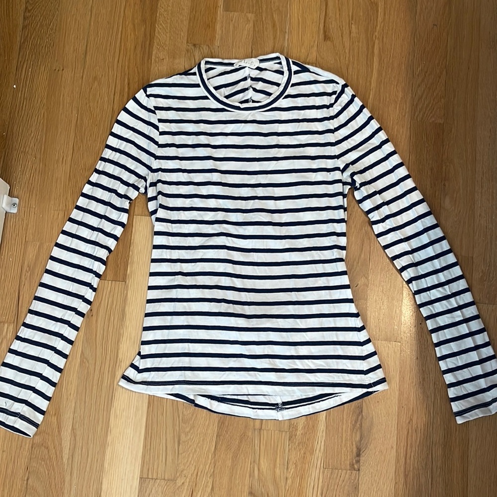 A.L.C. Open Back Long Sleeve Shirt